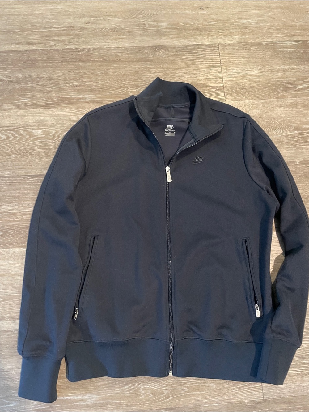 Nike Sportswear Men’s Black Lightweight Zip-Up Jacket